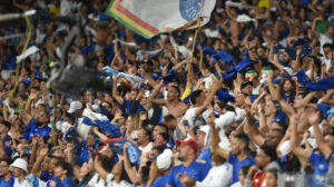 Mais de 26 mil acompanharam a vitória do Cruzeiro por 2 a 1 sobre o Cuiabá, no Mineirão - Crédito: 