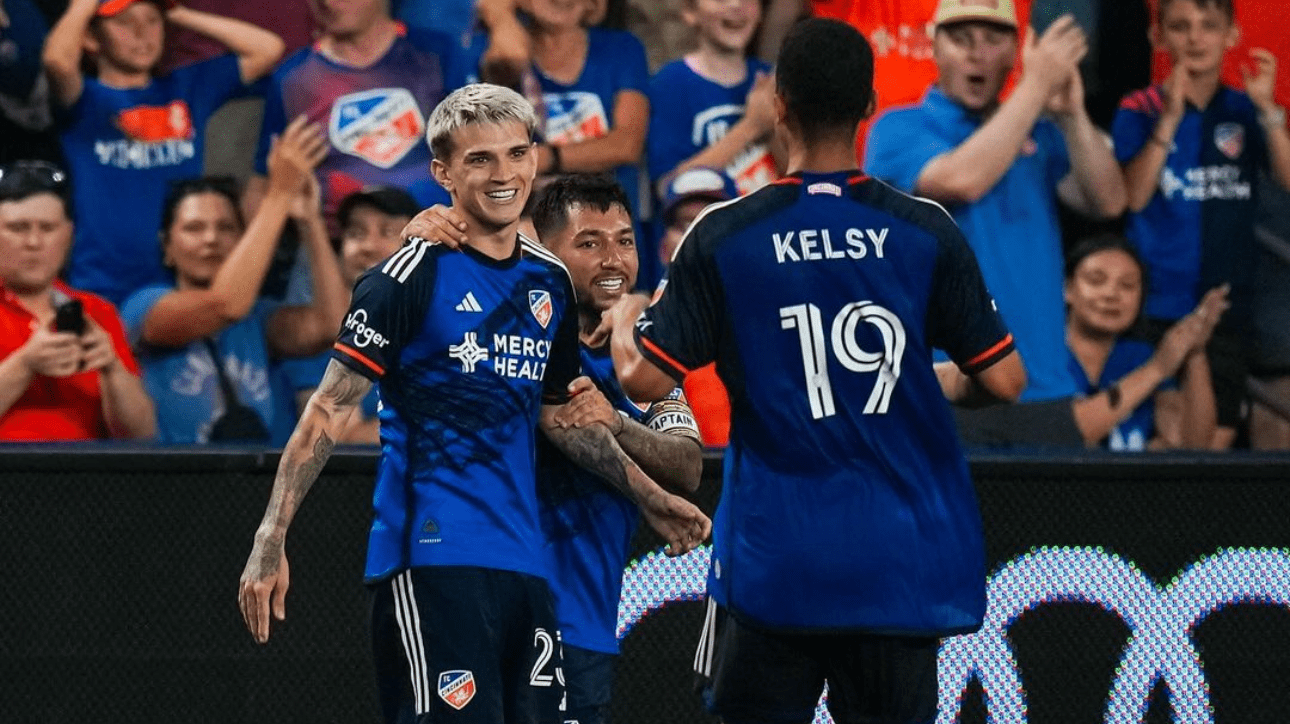 Orellano, atleta do Cincinatti, da MLS (foto: Reprodução/Cincinatti)