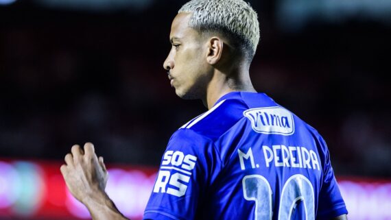 Matheus Pereira, camisa 10 do Cruzeiro (foto: Gustavo Aleixo/Cruzeiro)