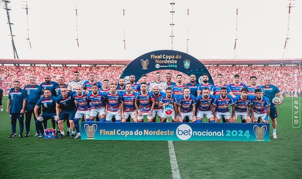 Fortaleza se sagrou campeão da Copa do Nordeste de 2024 (foto: Mateus Lotif/Fortaleza Esporte Clube)