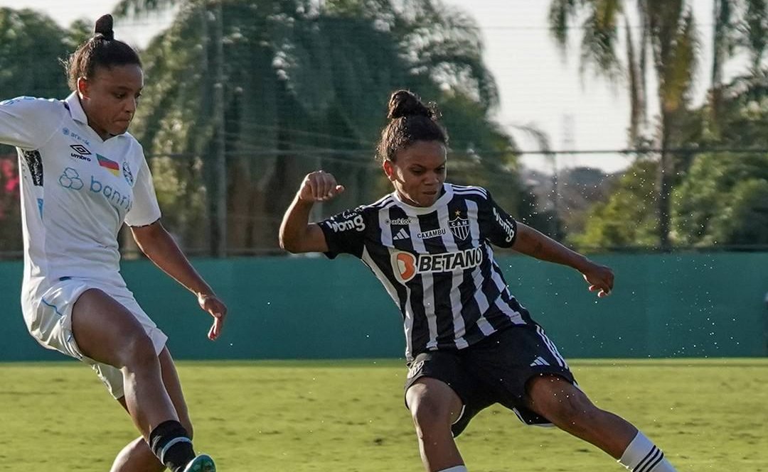 Atlético perdeu para o Grêmio no Brasileiro Feminino (foto: Divulgação/Atlético)