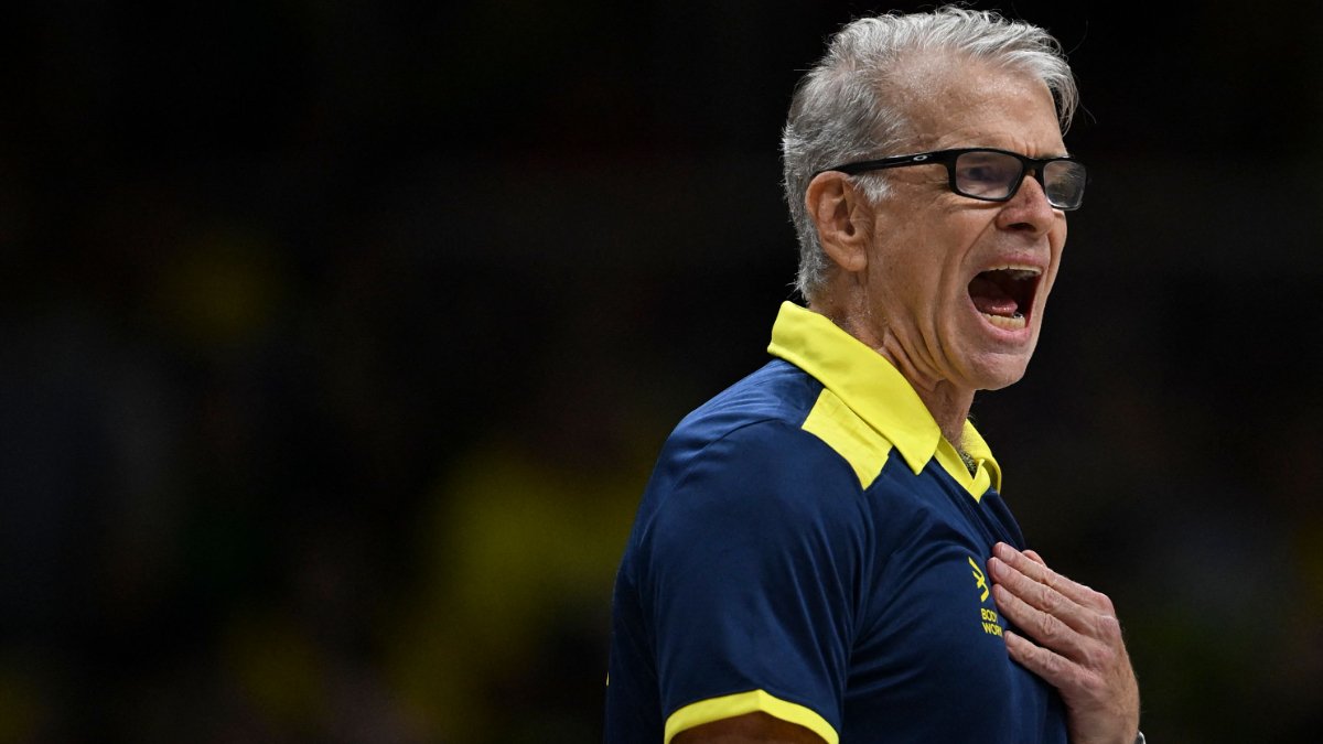 Bernardinho, técnico da Seleção Brasileira de vôlei (foto: MAURO PIMENTEL/AFP)
