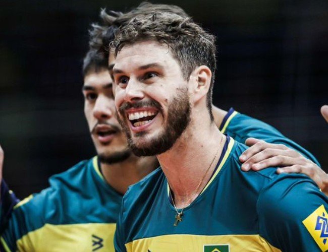 Bruninho, levantador da Seleção Brasileira (foto: Reprodução/Instagram)
