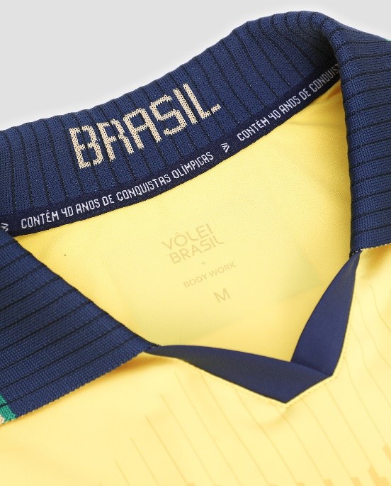 Gola camiseta olímpica vôlei Olimpíada de Paris'2024