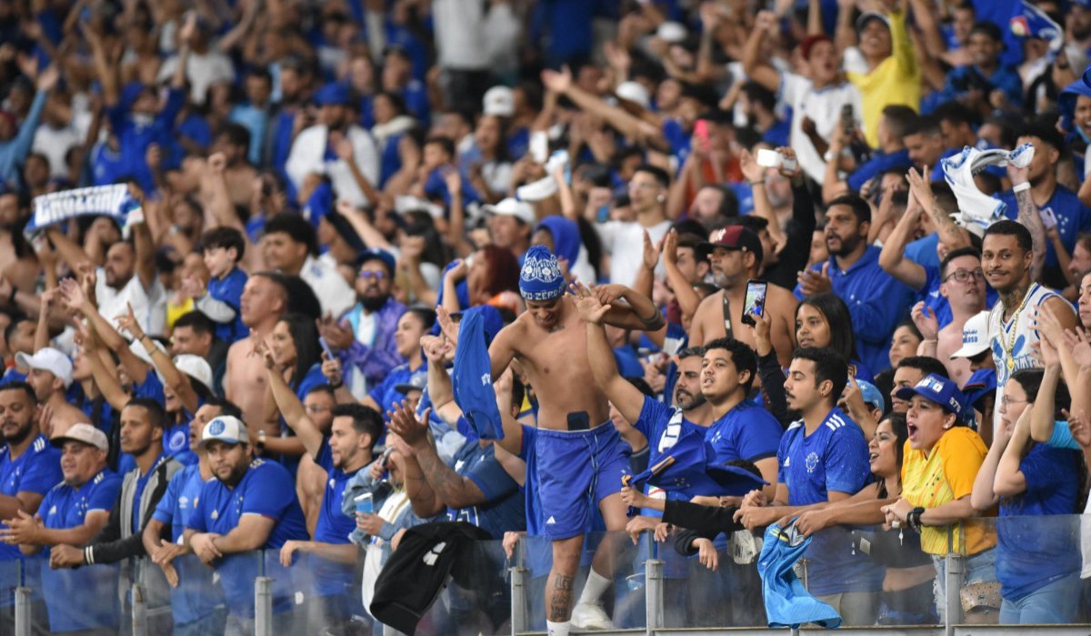 Torcedores do Cruzeiro (foto: Ramon Lisboa/EM/D.A.Press)