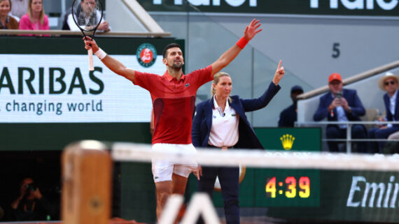 Tenista sérvio Novak Djokovic (foto: AFP)