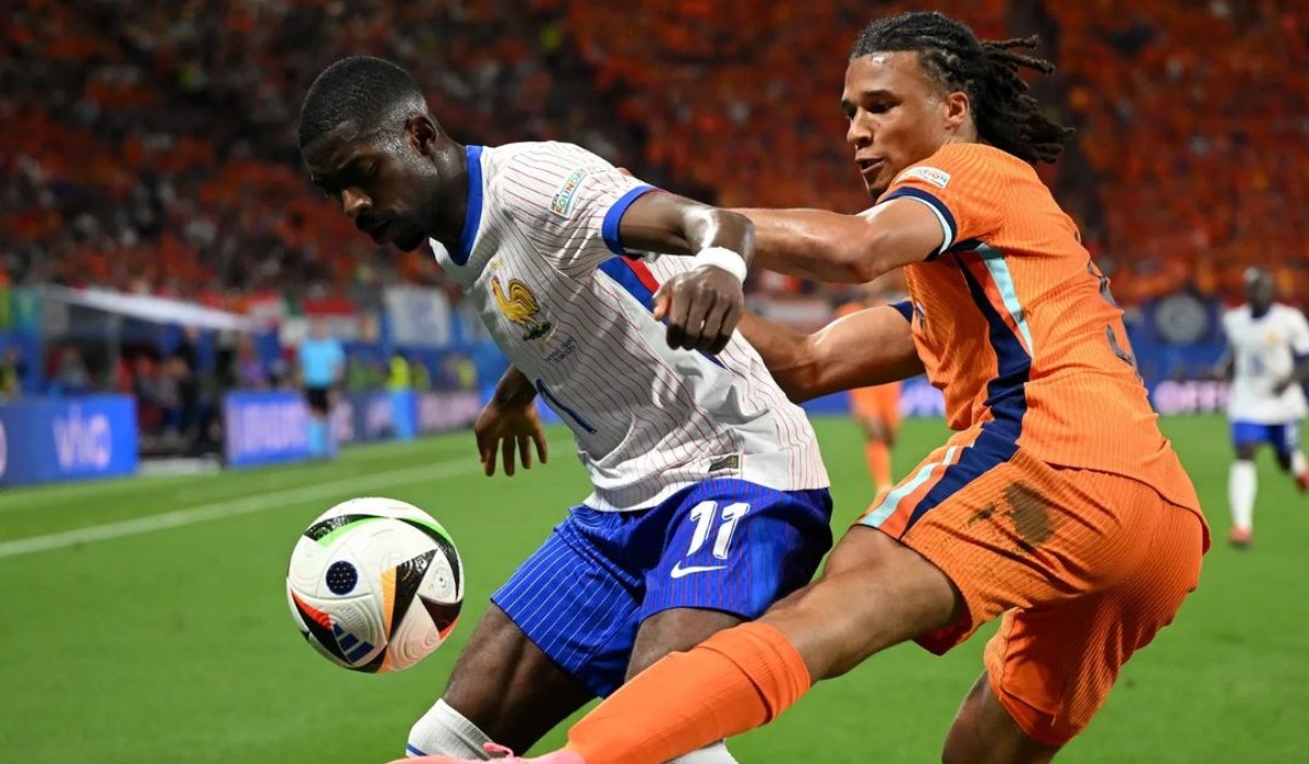 Lance de França x Holanda (foto: Divulgação / Euro)