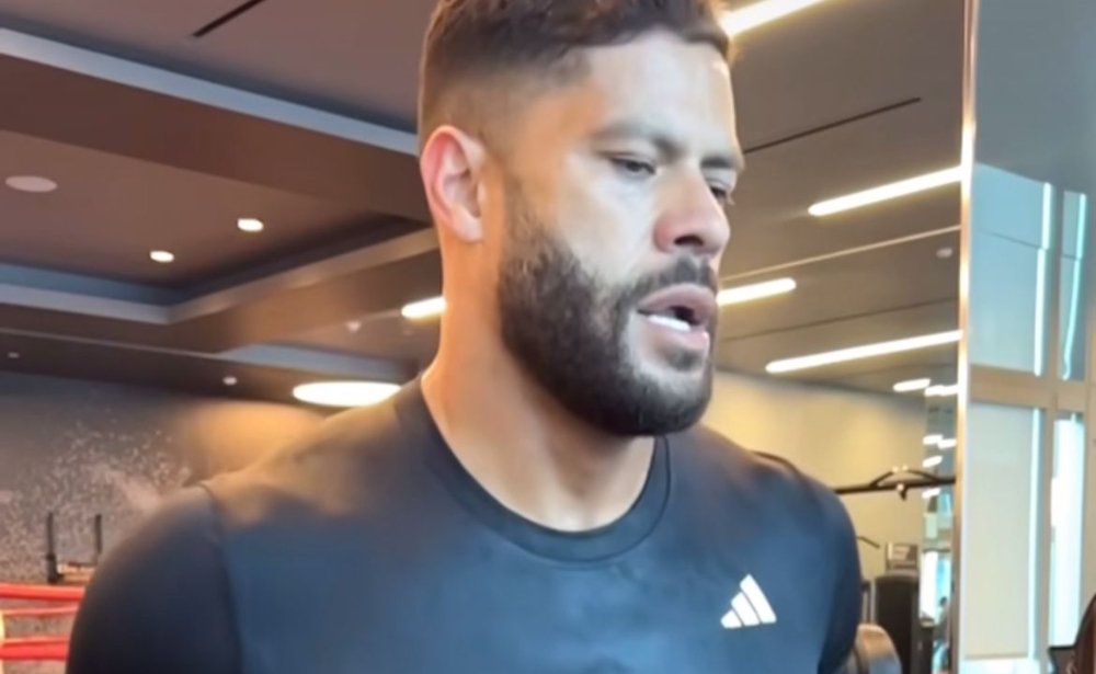 Hulk, do Atlético, durante treino nos Estados Unidos (foto: Reprodução/Instagram)