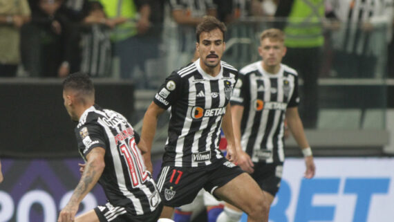 Igor Gomes, meio-campista do Atlético (foto: Edésio Ferreira/EM/D.A Press)