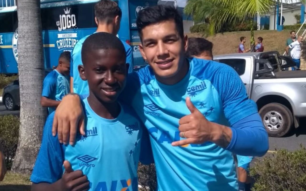 Jhosefer e Lucas Romero juntos em 2018 (foto: Reprodução)