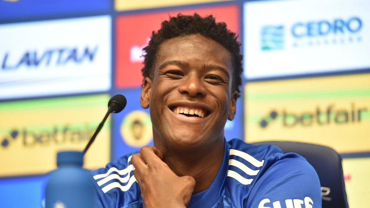 Jonathan Jesus, jogador do Cruzeiro (foto: Ramon Lisboa/EM/DA Press)