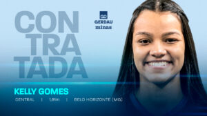 Kelly Gomes é o novo reforço do Minas - Crédito: 