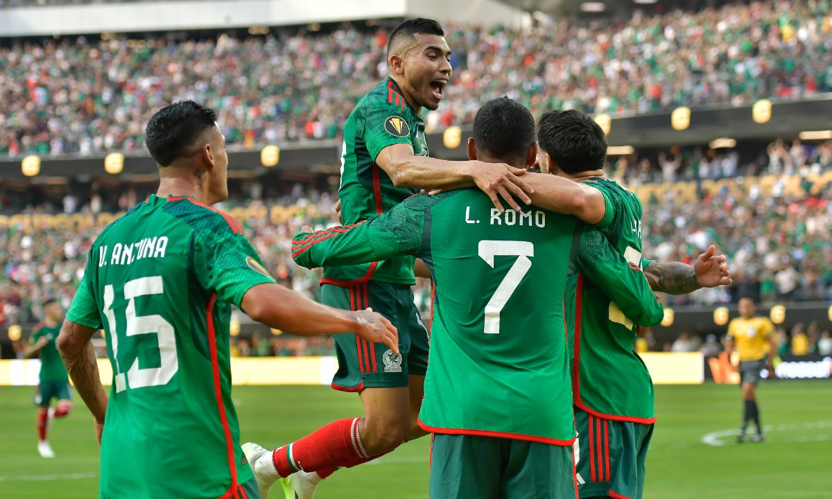 México durante jogo da Copa América (foto: Divulgação)