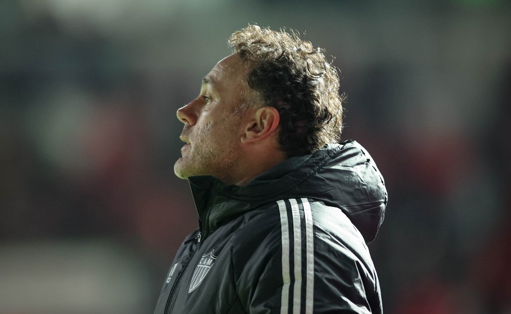 Gabriel Milito, técnico do Atlético (foto: Pedro Souza/Atlético)