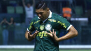 Rony, do Palmeiras, comemorando (foto: Marcello Zambrana/ Agif/Gazeta Press)