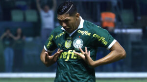 Palmeiras venceu o Bragantino pela 10ª rodada do Brasileiro - Crédito: 