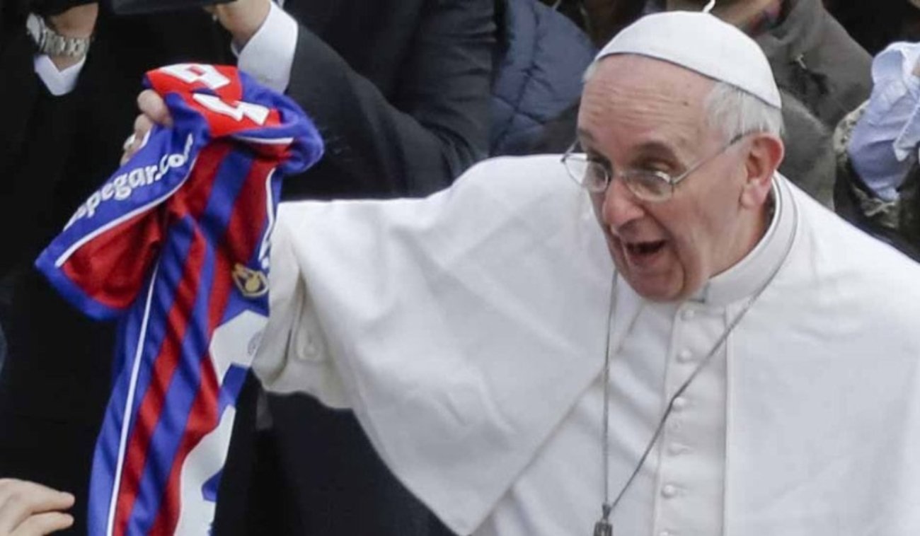 Papa Francisco é torcedor do San Lorenzo (foto: Divulgação)