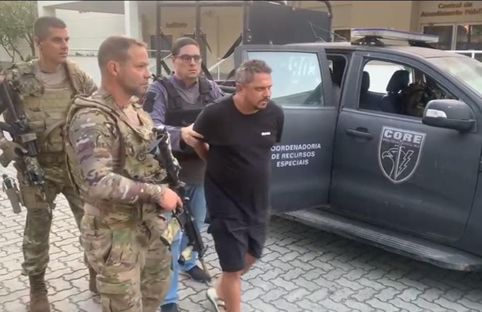 Anderson Lopes Domingos preso vasco (foto: Reprodução/Redes Sociais)