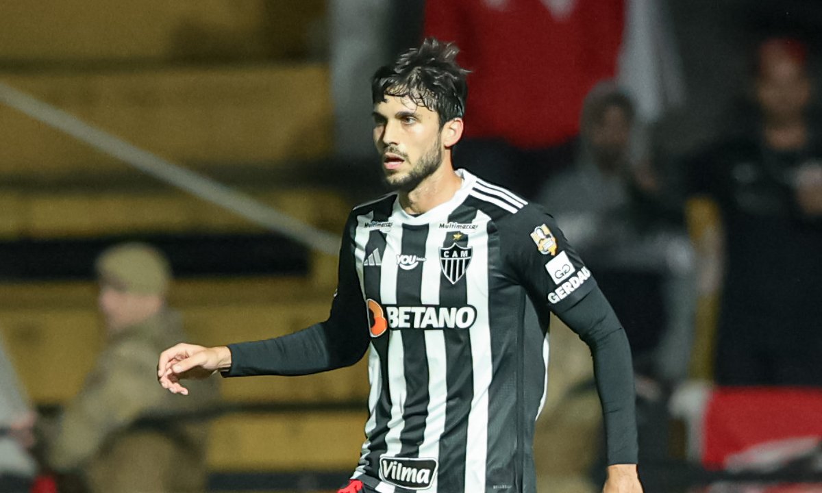 Rabello em Inter x Atlético (foto: Pedro Souza/Atlético)
