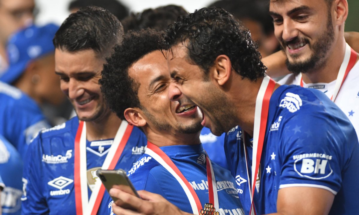 Rafinha na final do Campeonato Mineiro de 2019 (foto: Alexandre Guzanshe/EM/D.A Press)
