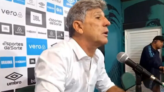 Renato Gaúcho, técnico do Grêmio (foto: Reprodução/FC Player)