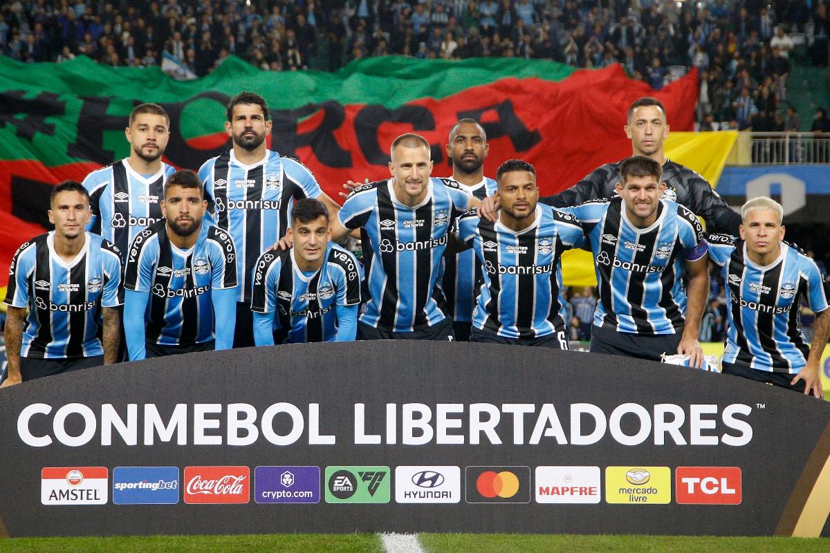 Grêmio na Copa Libertadores - (foto: Albari Rosa/AFP)