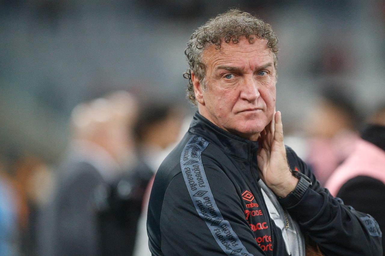 Cuca Athletico Paranaense (foto: Albari Rosa / AFP)