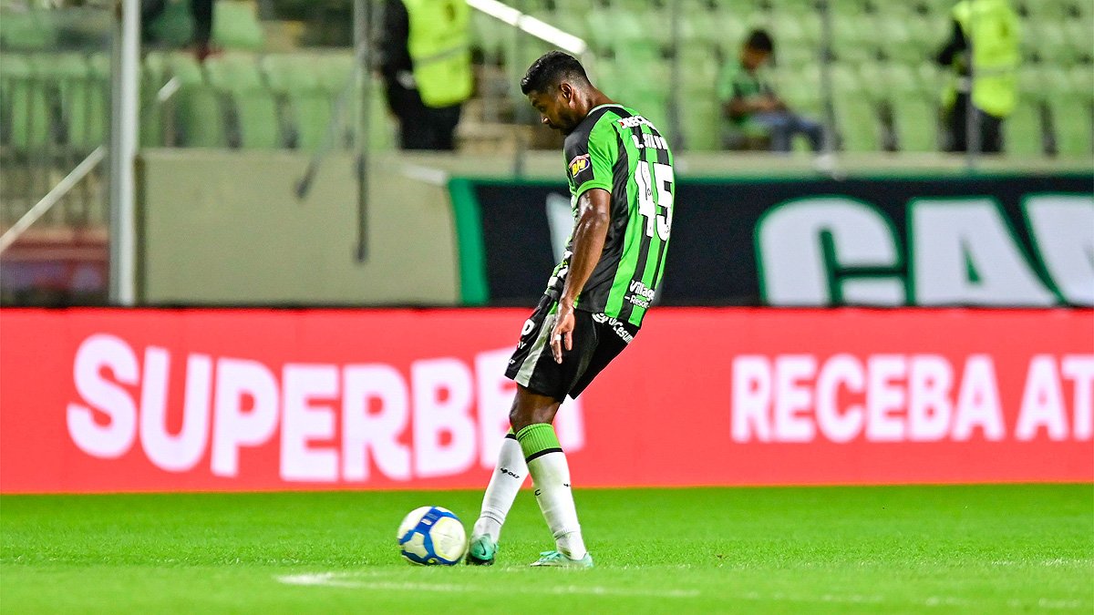 Ricardo Silva, zagueiro do América (foto: Mourão Panda/América)