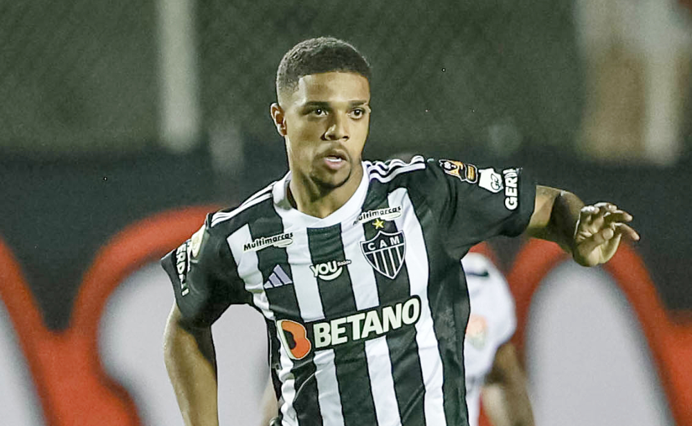 Robert em sua primeira partida pelo Atlético - (foto: Pedro Souza/Atlético)