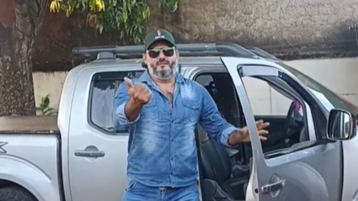 Sósia de Alexandre Mattos tem mais de 200 mil seguidores no Tik Tok (foto: Reprodução/Tik Tok)