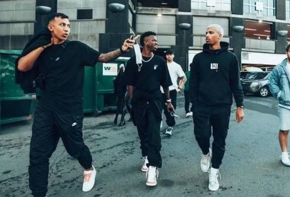 Conheça os parças de Vinícius Jr (foto: Reprodução)