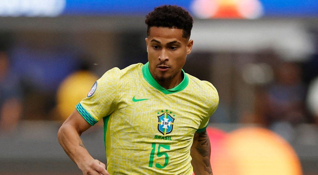 João Gomes pela Seleção Brasileira na Copa América (foto: Buda Mendes / GETTY IMAGES NORTH AMERICA / Getty Images via AFP)