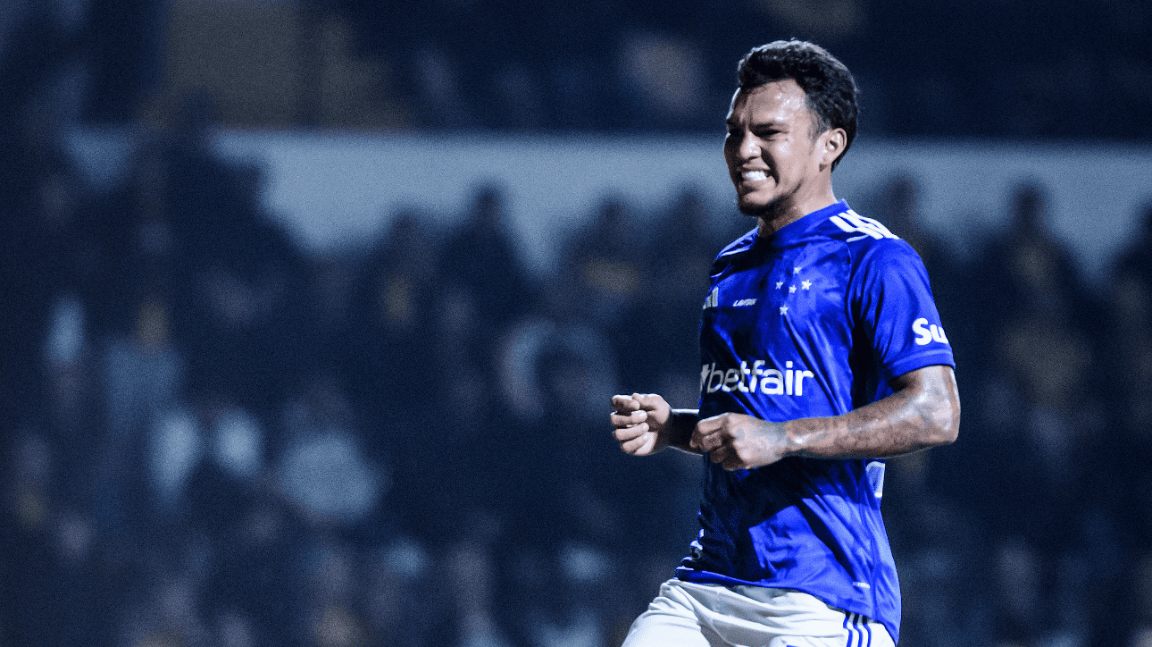 Veron, atacante do Cruzeiro (foto: Gustavo Aleixo/Cruzeiro)