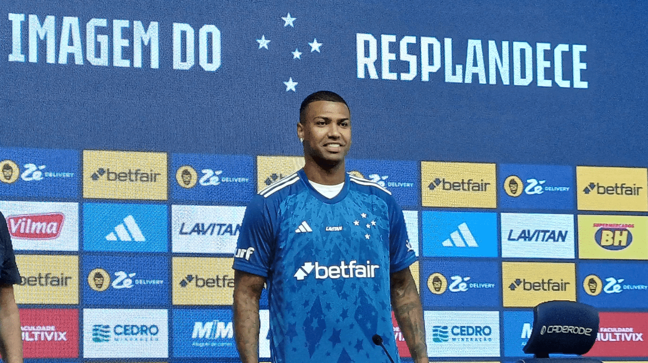 Walace, volante do Cruzeiro (foto: João Victor Pena/No Ataque)