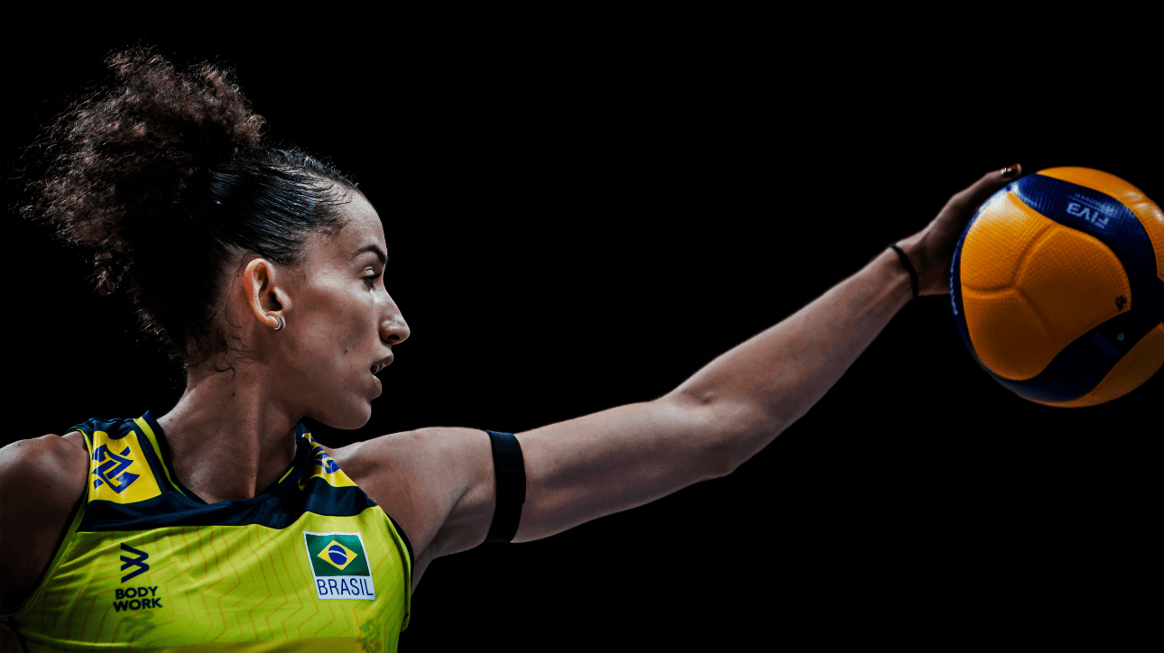 Gabi Guimarães, ponteira da Seleção Brasileira e do Conegliano (foto: Divulgação/FIVB)