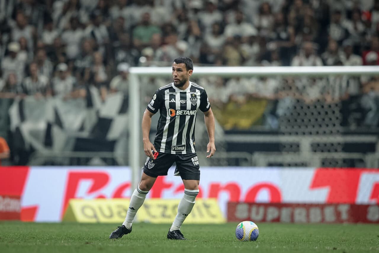 Junior Alonso, zagueiro do Atlético (foto: Pedro Souza / Atlético)