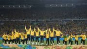 Elenco da Seleção Brasileira no Rio 2016 (foto: Lucas Figueiredo/CBF)