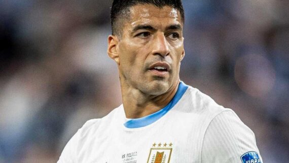 Luis Suárez é o maior artilheiro da Seleção Uruguaia (foto: Divulgação/Seleção Uruguaia)