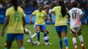 Marta no jogo contra o Japão (foto: AFP)