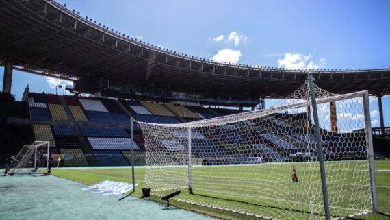 Estádio Kléber Andrade, em Cariacica, no Espírito Santo (foto: Staff Images/Cruzeiro )