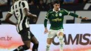 Piquerez em jogo do Palmeiras contra o Botafogo (foto: Cesar Greco/Palmeiras)