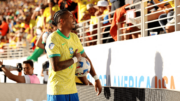 Raphinha, atacante da Seleção Brasileira e do Barcelona (foto: Ezra Shaw/Getty Images North America/AFP)