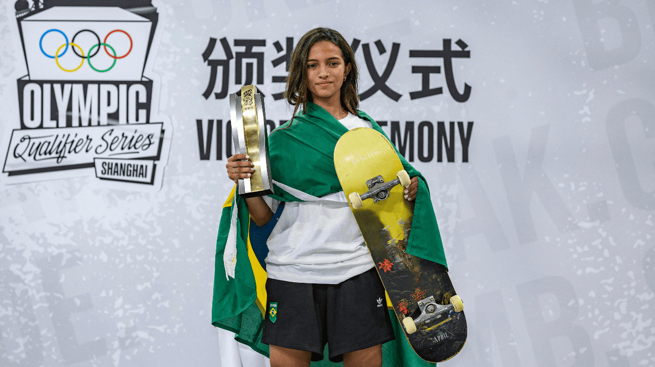 Rayssa Leal, skatista (foto: Kieran Cleeves/OIS/IOC/AFP)