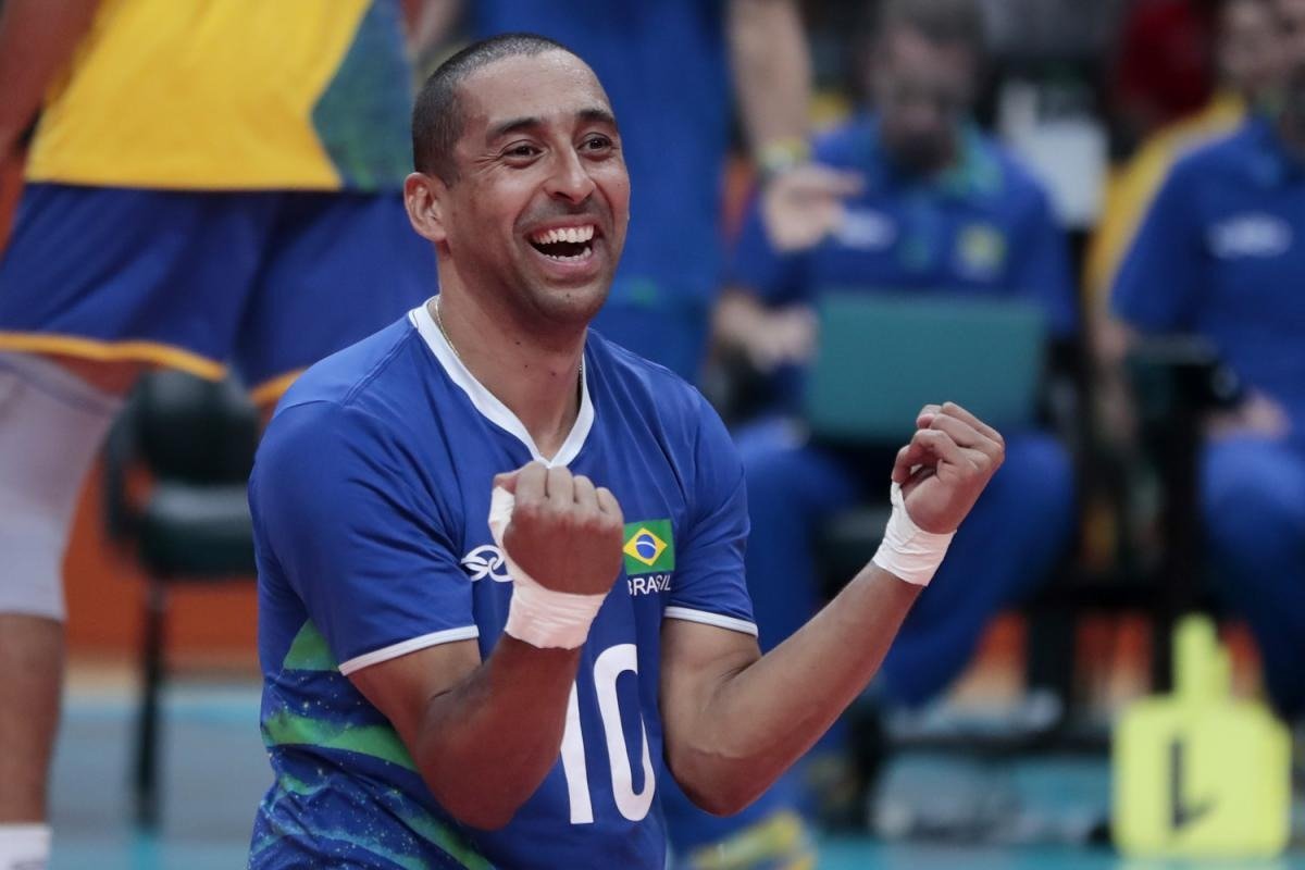 Serginho, ex-líbero e atual auxiliar técnico da Seleção Brasileira de Vôlei (foto: Alexandre Loureiro/Exemplus/COB)