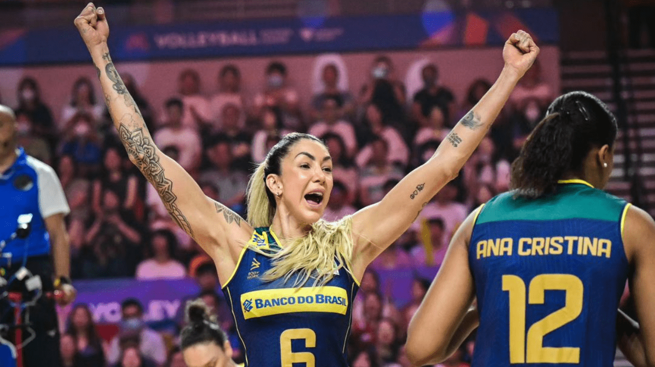 Thaísa, central da Seleção Brasileira e do Minas (foto: Reprodução/Instagram)
