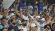 Torcida do Cruzeiro em jogo contra o Juventude (foto: Alexandre Guzanshe/EM/D.A.Press)