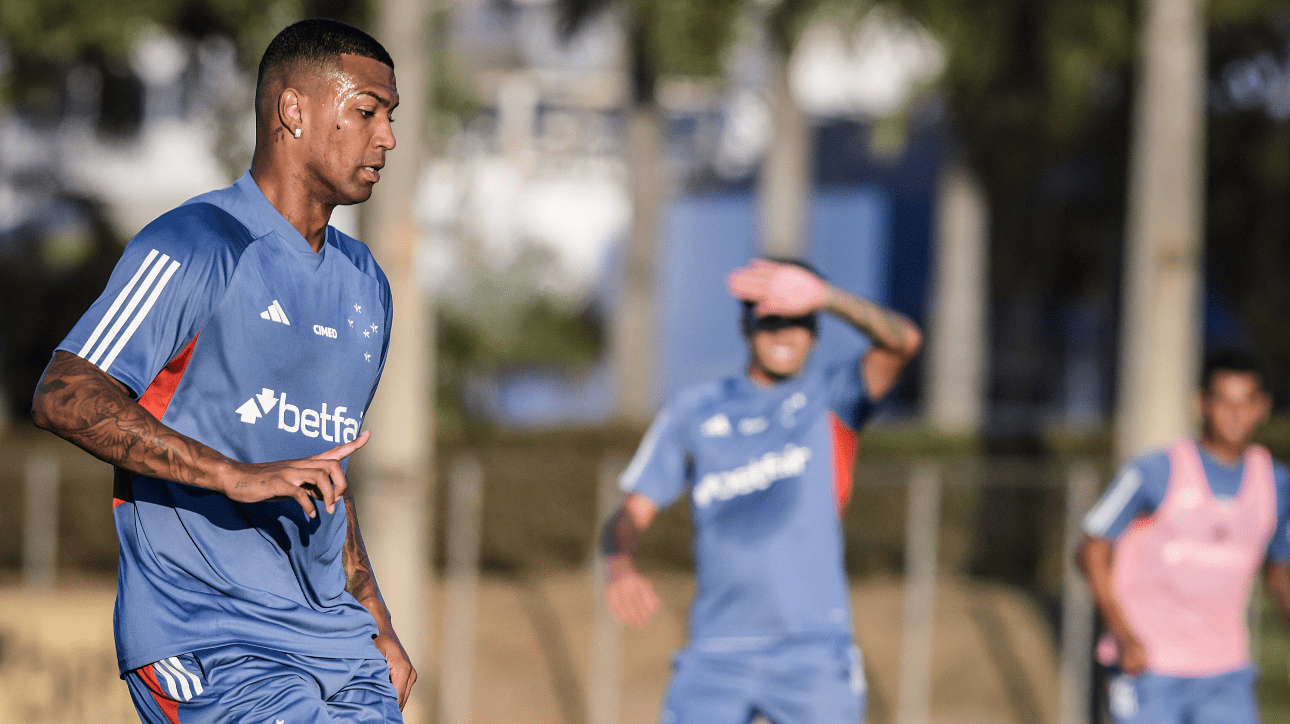 Walace, volante do Cruzeiro (foto: Gustavo Aleixo/Cruzeiro)