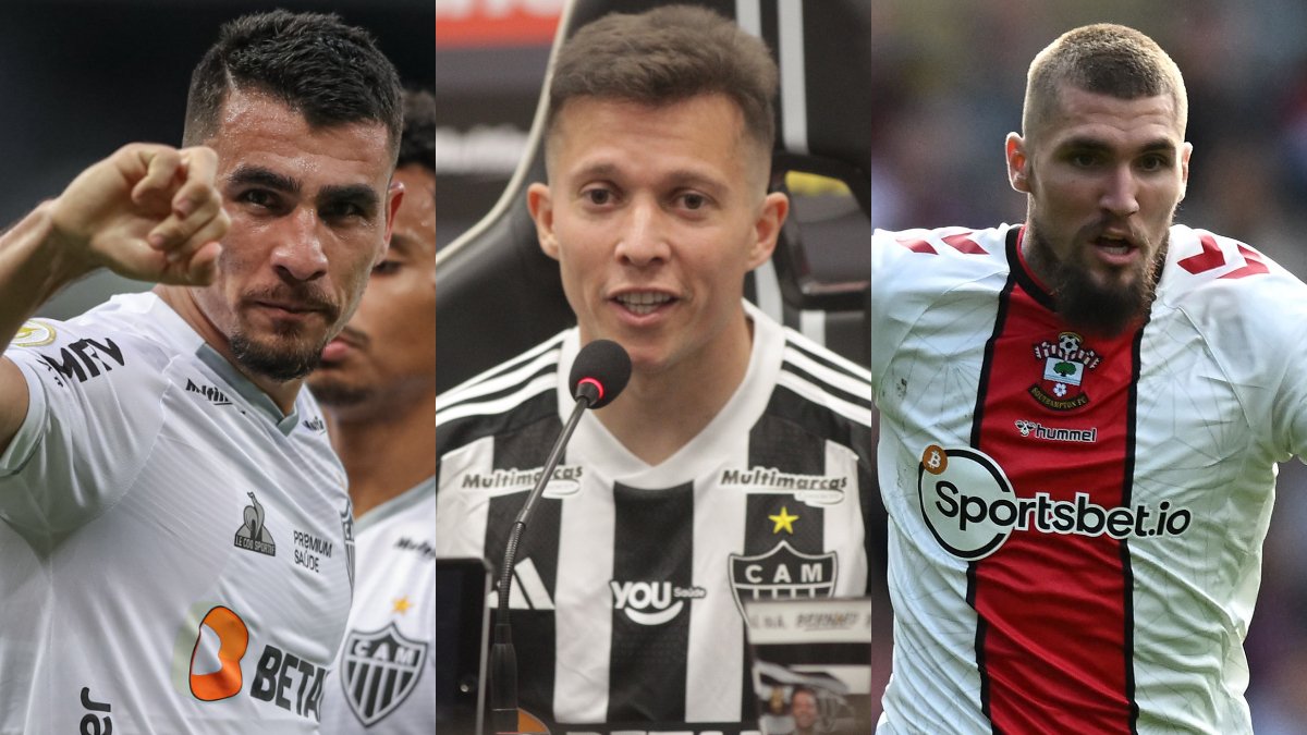 Atlético já acertou as contratações de Alonso, Bernard e Lyanco para a janela que se abre no dia 10/7 (foto: Pedro Souza/Atletico, Edesio Ferreira/EM/D.A Press e BEN STANSALL/AFP)