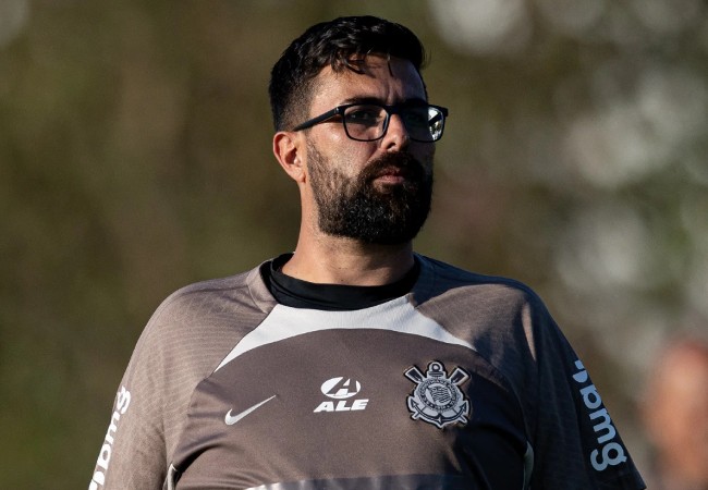 Raphael Laruccia, técnico interino do Corinthians - (foto: Rodrigo Coca/Corinthians)