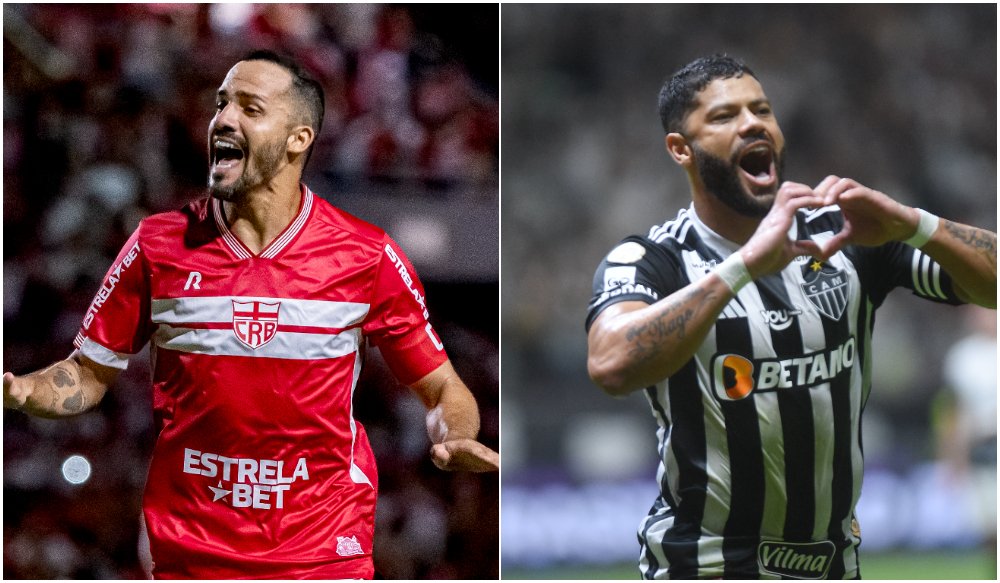 CRB e Atlético medirão forças pelas oitavas de final da Copa do Brasil (foto: Divulgação/CRB e Gladyston Rodrigues/EM/D.A Press)